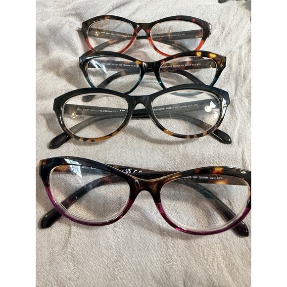 Nine West Accessories - NINE WEST Designer Reading Glasses +1.50 4 PACK EYEGLASSES 👓 Cheaters